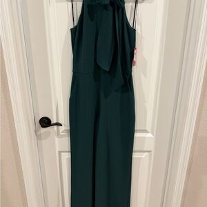 Vince Camuto Dark Green Jumpsuit